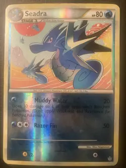 Seadra 40/95 Pokemon HS Unleashed 2010 Reverse Holo HP - Image 2