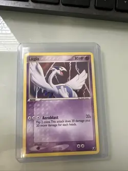 Pokemon TCG Lugia EX Unseen Forces 29/115 Regular Rare - Image 1