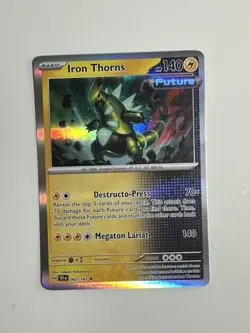Pokemon TCG - S&V: Temporal Forces Iron Thorns 062/162 Holo Rare - Image 1