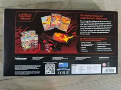 Pokemon Team Rockets Moltres EX UPC Empty box with Accessories NO PACKS NO PROMO - Image 3