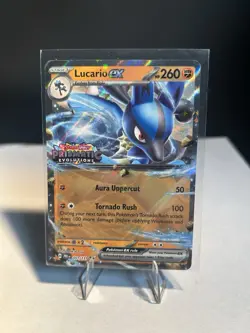 Lucario EX 051/131 Prismatic Evolutions Stamped Promo Pokemon TCG NM - Image 1
