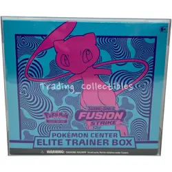 Fusion Strike Pokemon Center Sword and Shield Elite Trainer Box ETB With Case - Image 1