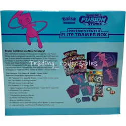 Fusion Strike Pokemon Center Sword and Shield Elite Trainer Box ETB With Case - Image 3