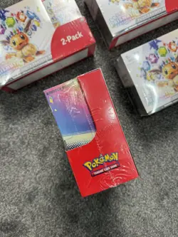 Pokemon TCG Prismatic Evolutions Costco 2 Pack - ETB & Booster Bundle Sealed NEW - Image 4