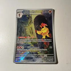 Pokemon 2023 Armarouge Illustration Rare Scarlet & Violet Base Set Holo 203/198 - Image 1