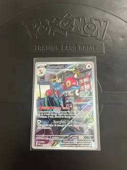 Pokemon TCG Paradox Rift Porygon-Z 214/182 Illustration Rare NEAR MINT NM - Image 1