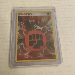 Pokemon TCG Fighting Energy EX Holon Phantoms 110 Holo Holo Rare - Image 1