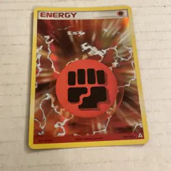 Pokemon TCG Fighting Energy EX Holon Phantoms 110 Holo Holo Rare - Image 2