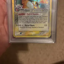 Pokemon Charizard EX Crystal Guardians Reverse Holo Rare #4 PSA 3 - Image 4