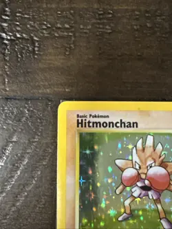 Hitmonchan Base Set 7/102 Holo Unlimited Holo Rare Pokemon TCG - Image 3