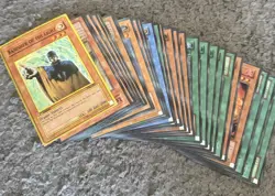 Yu-Gi-Oh Card Bundle Old 1996 (28 )Cards In Total) Inc Shiny Banisher Of Light - Image 1