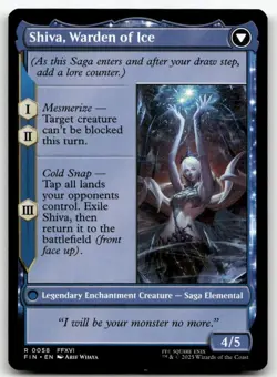 Jill, Shiva's Dominant #58 MTG Final Fantasy FIN NM X1 - Image 2