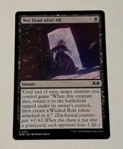 MTG Not Dead After All - Wilds of Eldraine LP - Image 1