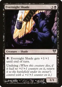 1x Evernight Shade NM Eng MTG - Avacyn Restored - Image 1