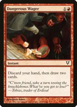 1x Dangerous Wager NM Eng MTG - Avacyn Restored - Image 1