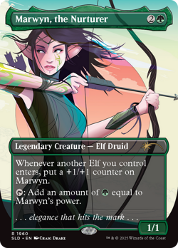 Marwyn, the Nurturer Secret Lair Drop Series - Near Mint Foil - Image 1