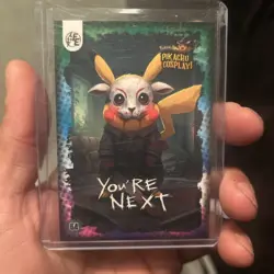 You're Next (Pikachu) #64 - Galaxy Holo - Electric Pikachu Cosplay - Pokemon - Image 1