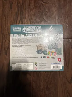 Pokemon TCG : Sun & Moon Crimson Invasion Elite Trainer Box ETB - Sealed New - Image 2