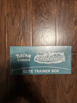 Pokemon TCG : Sun & Moon Crimson Invasion Elite Trainer Box ETB - Sealed New - Image 3
