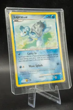 Lapras Pokemon Diamond & Pearl Great Encounters #21 2008 Light Play Condition LP - Image 5