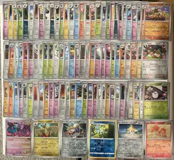 Pokemon Reverse Holo Card Lot 90+ Various Sets Rares 2020-2025 TCG English - Image 1