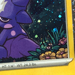 Pokemon TCG Promo SVP 119 Holographic Toxel w Swirl Near Mint - Image 2