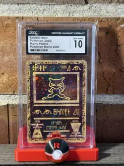 Pokemon 2000 Ancient Mew Movie Promo CGC 10 - Image 1