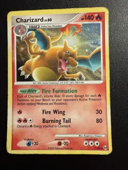 Charizard 1/99 Arceus Holo Rare 2009 Pokemon Sparkle Moderate Play TCG - Image 1