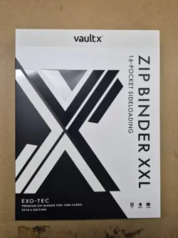 Vault X SV10.5 Pokemon Binder - 16 Pocket XXL - Black Bolt & White Flare - Image 1