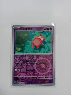 Slowpoke 079/165 Reverse Holo Scarlet & Violet 151 NM Pokemon Card - Image 1