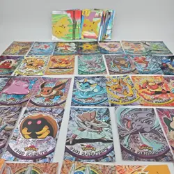 2000 Topps Pokemon TV Animation Series 3 Complete Set Rainbow Holo Foil - Image 1