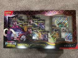 Pokemon Paldean Fates Great Tusk ex & Iron Treads ex Premium Collection - Image 1