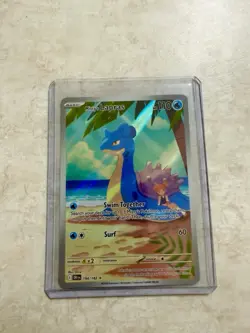 Pokemon TCG Misty's Lapras Destined Rivals 194/182 Illustration Rare - Image 1