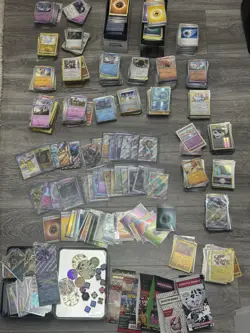 6000+ Pokemon TCG Collection (24lbs) Full Art, Gold Cards, EX's, Bulk Lot - Image 1