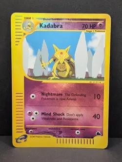 Kadabra 69/144 Skyridge Reverse Holo Rare Pokemon TCG Nintendo MP - Image 1