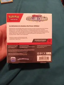 Pokemon TCG Scarlet & Violet Stellar Crown Booster Bundle Factory Sealed - Image 3
