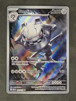Steelix - 150/132 Pokemon TCG Illustration Rare ME01: Mega Evolution Near Mint - Image 3