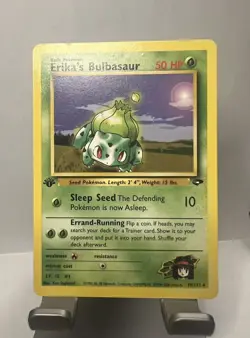 Pokemon TCG Erika's Bulbasaur Gym Challenge Card 39/132 - Image 2