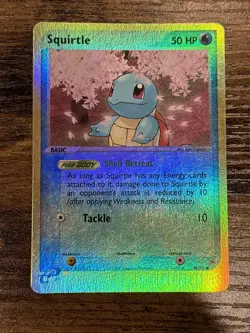 Squirtle 2004 EX Team Magma Vs Aqua 46/95 Reverse Holo Pokemon Card - Image 1