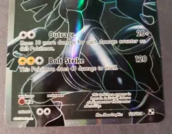 ZEKROM 2011 POKEMON BLACK & WHITE BASE SET ULTRA RARE 114/114 Light Play - Image 2