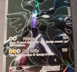 ZEKROM 2011 POKEMON BLACK & WHITE BASE SET ULTRA RARE 114/114 Light Play - Image 3