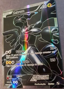 ZEKROM 2011 POKEMON BLACK & WHITE BASE SET ULTRA RARE 114/114 Light Play - Image 5