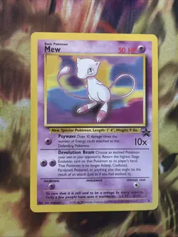Pokemon Tcg Mew Black Star Promo #8 Non Holo - Image 1