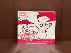 Pokemon Center White Flare Elite Trainer Box ETB Factory Sealed - Image 1
