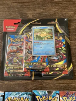 pokemon pack lot (7 packs!) Mega E Blister, D Rivals, etc ALL SEALED/NEW - Image 3
