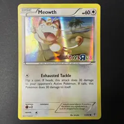 Meowth 53/83 Toys R Us Promo Generations 2016 Holo Pokemon Card TCG NM - Image 1