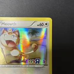 Meowth 53/83 Toys R Us Promo Generations 2016 Holo Pokemon Card TCG NM - Image 5