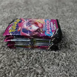 10 Pokemon Fusion Strike Booster Packs, New & Sealed - Image 2