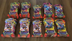 Lot of 70 - Pokemon ME Phantasmal Flames Sleeved Booster Packs - Sealed - Image 1