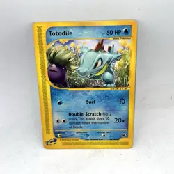 Totodile 134/165 Expedition Base Set Regular Pokemon Card - Image 1